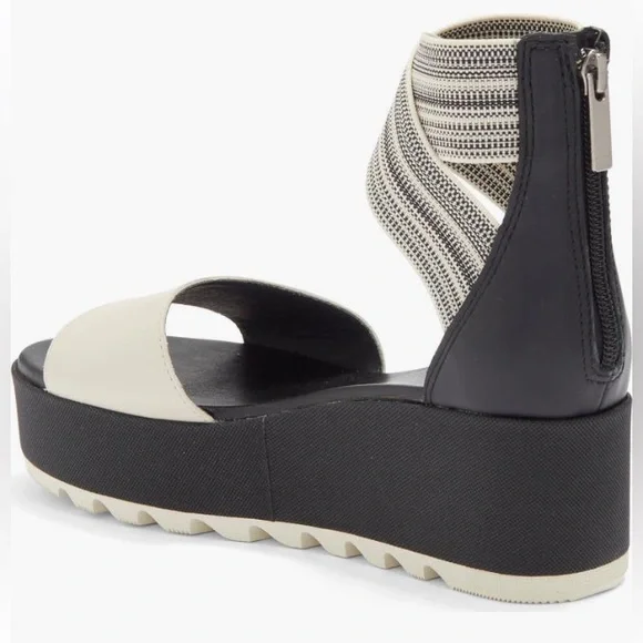 Sorel WOMEN'S CAMERON™ FLATFORM ANKLE STRAP WEDGE SANDAL sz 6.5 - Picture 10 of 13